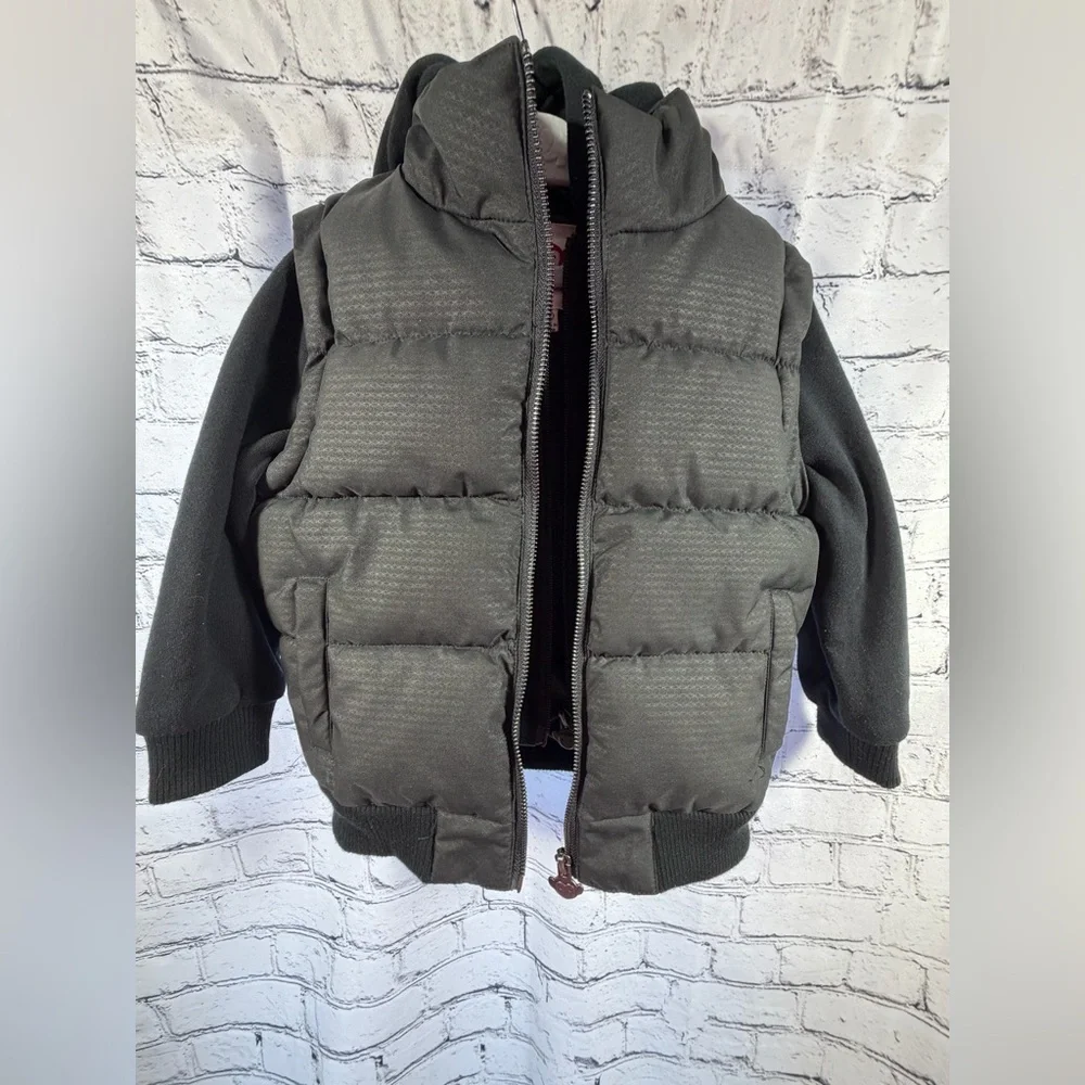 Warm Black Hooded Jacket